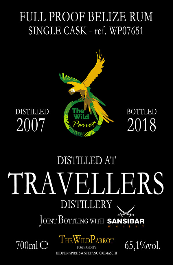 TRAVELLERS 2007 label
