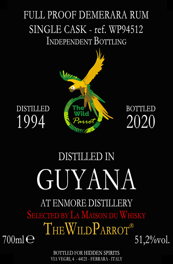 GUYANA 1994 label