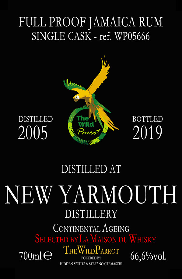 NEW YARMOUTH 2005 label