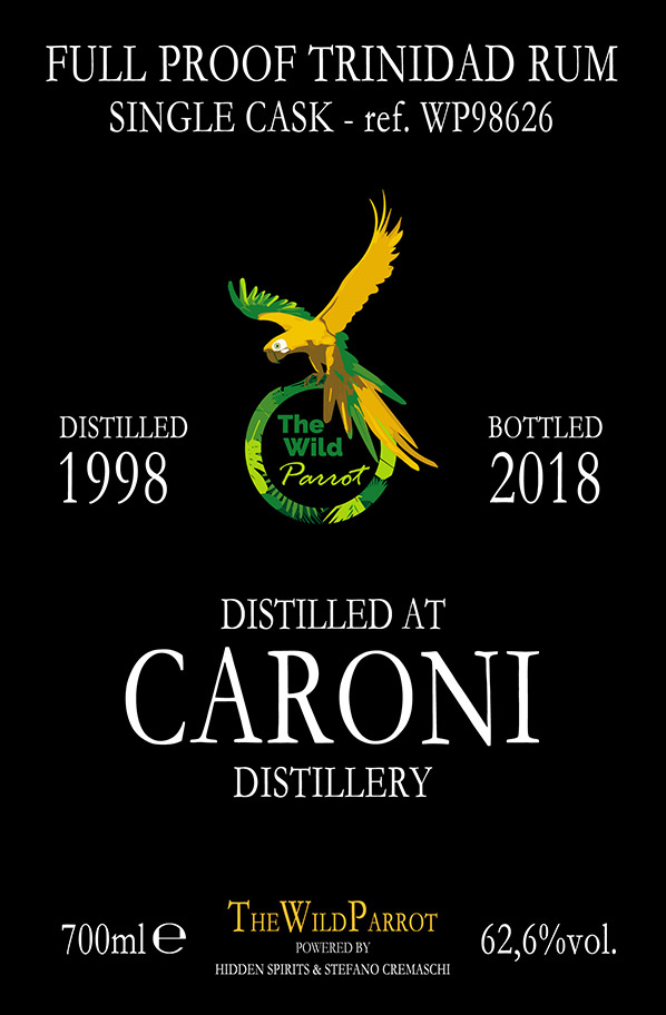 CARONI 1998 label