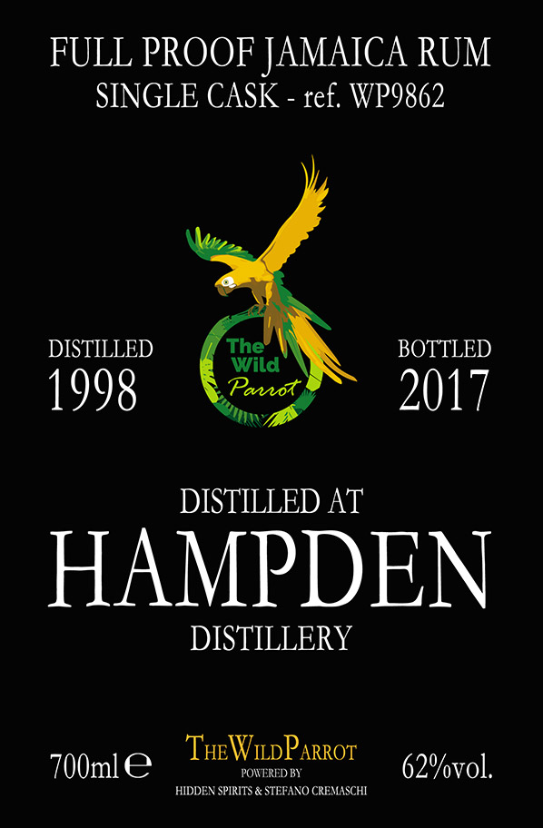 HAMPDEN 1998 label