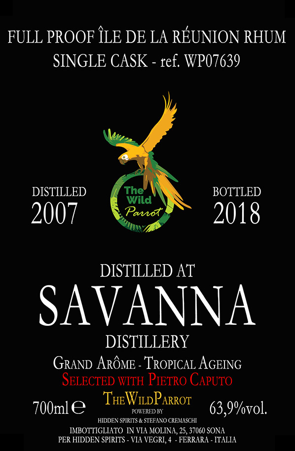 SAVANNA 2007 label