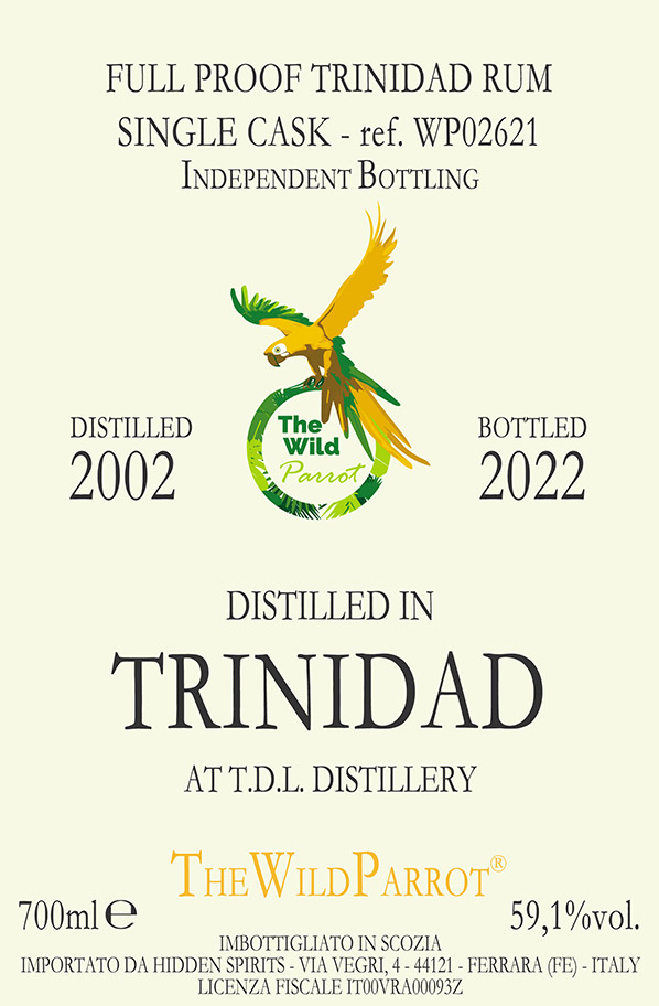 TRINIDAD 2002 label
