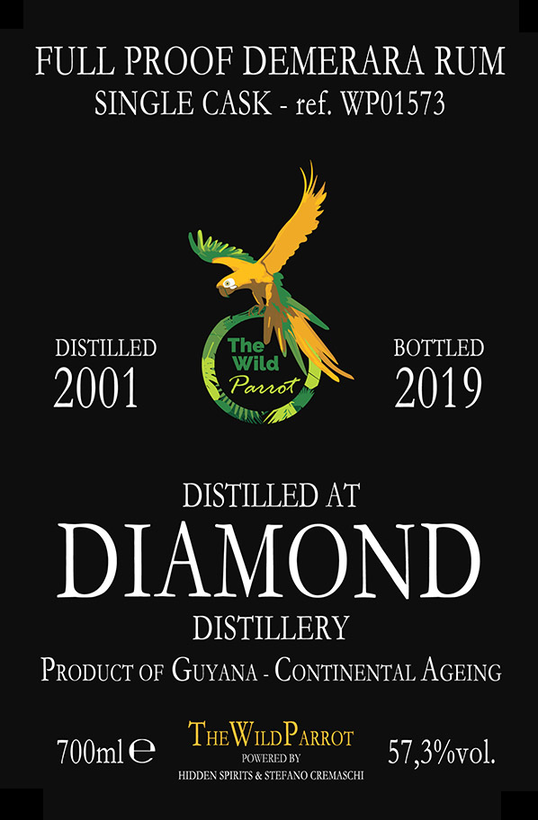 DIAMOND 2001 label